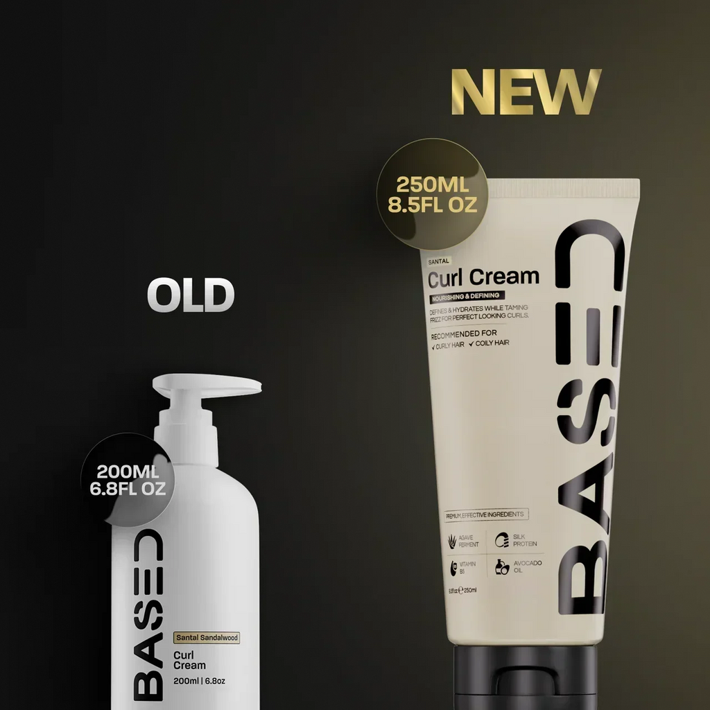 BASED Crema per Ricci - dettaglio per uomini UK