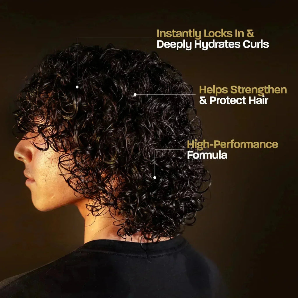 BASED Crema per Ricci - scatto lifestyle per uomini UK