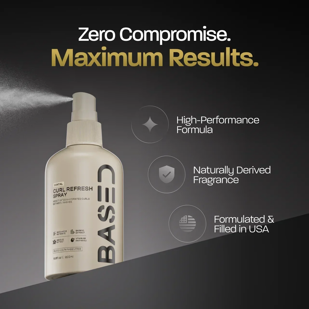 BASED Spray Rinfrescante per Ricci - dettaglio per uomini UK
