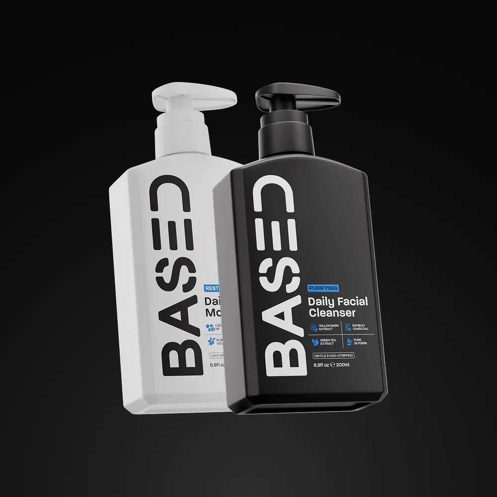 BASED Duo Skincare Quotidiano - vista principale per uomini UK