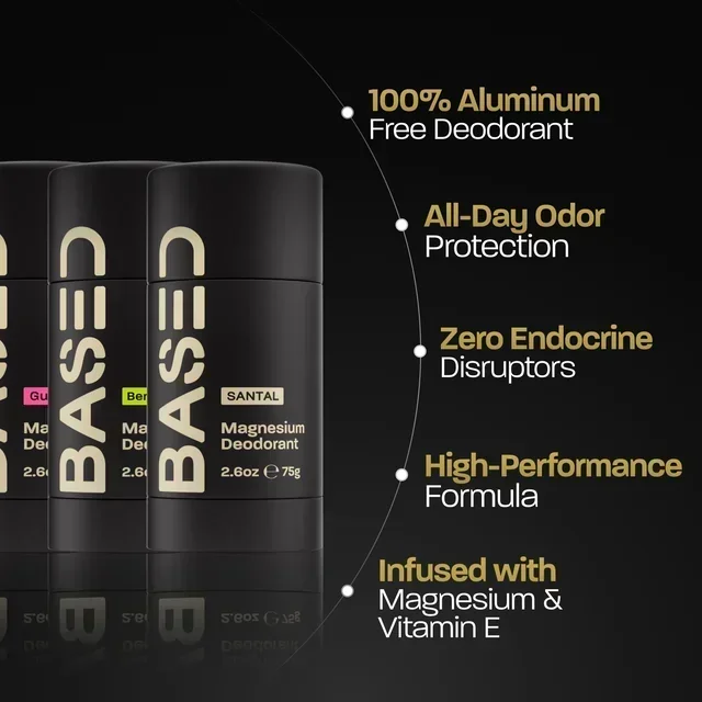 BASED Deodorante - vista laterale per uomini UK
